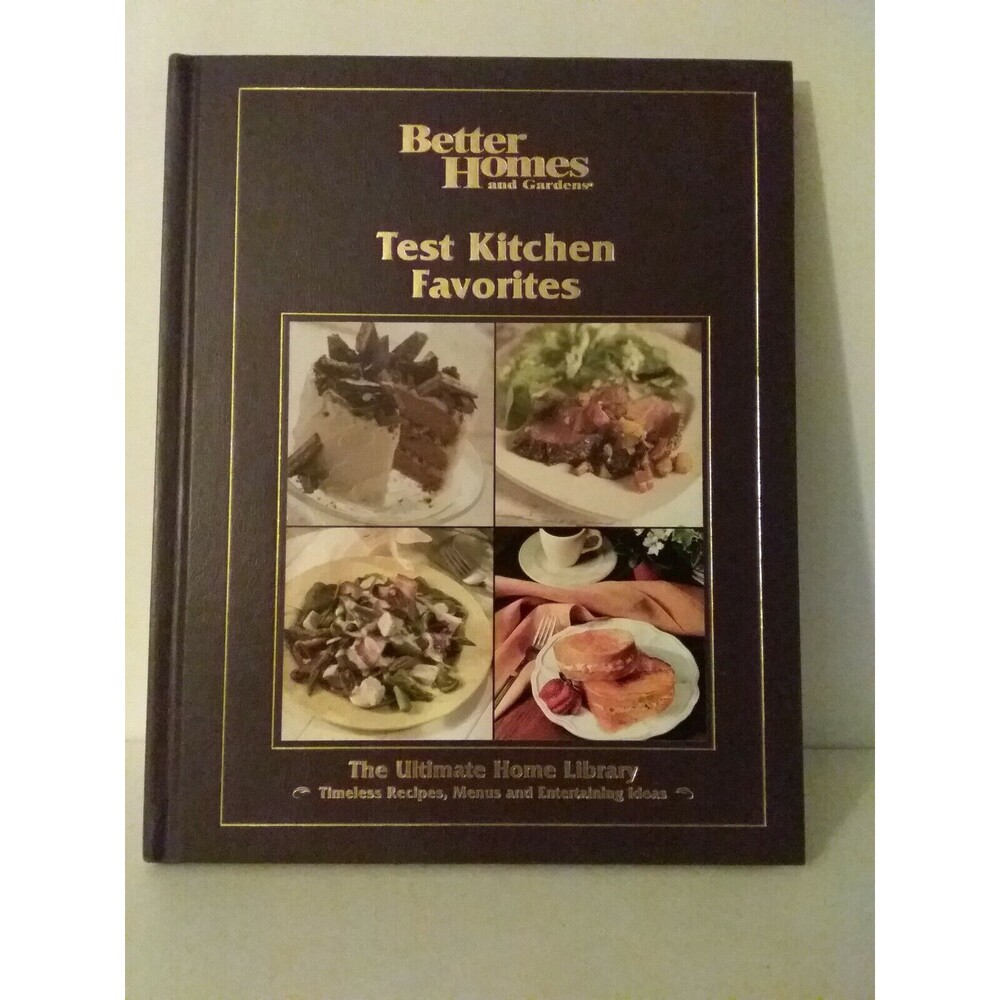 Better Homes & Gardens Test Kitchen Favorites Cookbook Ultimate Library Vtg